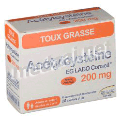 Acetylcysteine EG 200 mg poudre EG LABO - LABORATOIRES EUROGENERICS (FRANCE)