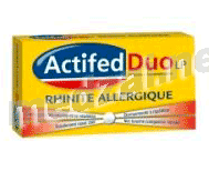 Actifed LP RHINITE ALLERGIQUE comprimé JOHNSON & JOHNSON SANTE BEAUTE FRANCE (FRANCE)