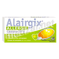 Alairgix allergie cetirizine 10 mg таблетки COOPER (ФРАНЦИЯ)