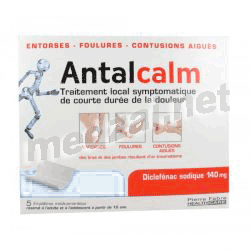 Antalcalm 140 mg пластырь Пьер Фабр Медикамент (ФРАНЦИЯ)