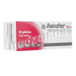 Ascofer 33 mg капсулы Лаборатория Традифар (ФРАНЦИЯ)