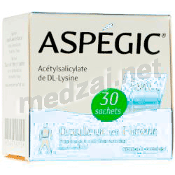 Aspegic 500 mg poudre SANOFI AVENTIS FRANCE (FRANCE)