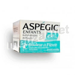 Aspegic ENFANTS 250 poudre SANOFI AVENTIS FRANCE (FRANCE)