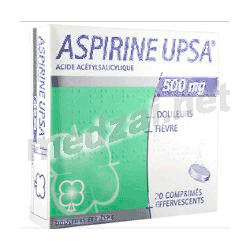 Aspirine UPSA 500 mg comprimé UPSA (FRANCE)