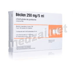 Becilan 250 mg/5 ml раствор THERANOL DEGLAUDE (ФРАНЦИЯ)