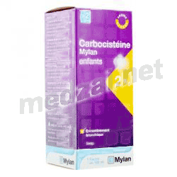 Carbocisteine MYLAN 2 % ENFANTS sirop MYLAN SAS (FRANCE)