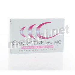 Carlytene 30 mg comprimé MEDA PHARMA (FRANCE)