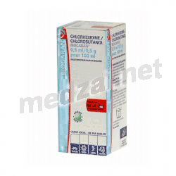 Chlorhexidine/chlorobutanol BIOGARAN 0,5 ml/0,5 g pour 100 ml solution BIOGARAN (FRANCE)