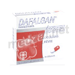 Dafalgan 500 mg capsule UPSA (FRANCE)