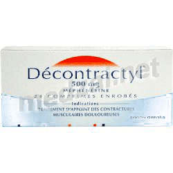 Decontractyl 500 mg comprimé SANOFI AVENTIS FRANCE (FRANCE)