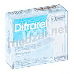 Difrarel 100 mg таблетки БИОКОДЕКС (ФРАНЦИЯ)