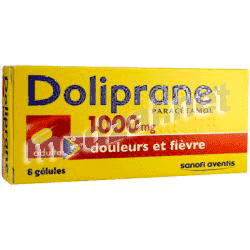 Doliprane 1000 mg капсулы Санофи-Авентис Франс (ФРАНЦИЯ)