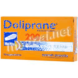 Doliprane 200 mg суппозитории Санофи-Авентис Франс (ФРАНЦИЯ)