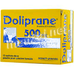 Doliprane 500 mg порошок Санофи-Авентис Франс (ФРАНЦИЯ)