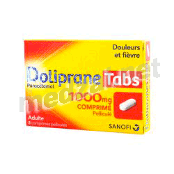 Doliprane TABS 1000 mg comprimé SANOFI AVENTIS FRANCE (FRANCE)