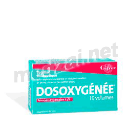 Dosoxygenee 10 VOLUMES solution GIFRER BARBEZAT (FRANCE)