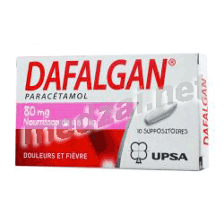 Efferalganmed 80 mg suppositoire UPSA (FRANCE)