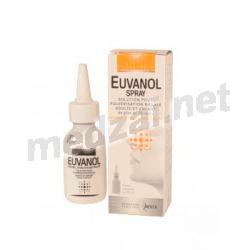 Euvanol spray  solution pour pulvérisation MERCK MEDICATION FAMILIALE (FRANCE)