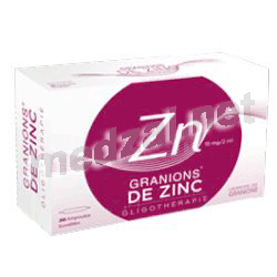 Granions de zinc 15 mg/2 ml раствор GRANIONS (МОНАКО)