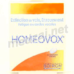 Homeovox  comprimé BOIRON (FRANCE)