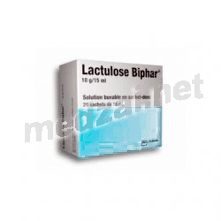 Lactulose BIPHAR 10 g/15 ml solution MYLAN MEDICAL (FRANCE)