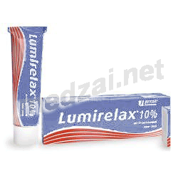 Lumirelax 10 % crème LABORATOIRES JUVISE PHARMACEUTICALS (FRANCE)