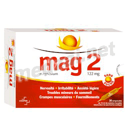 Mag 2 SANS SUCRE 122 mg solution COOPER (FRANCE)