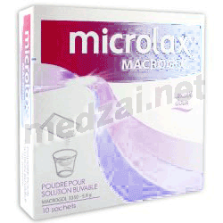 Microlax macrogol 5,9 g poudre JOHNSON & JOHNSON SANTE BEAUTE FRANCE (FRANCE)