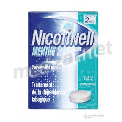 Nicotinell MENTHE 2 mg comprimé GLAXOSMITHKLINE SANTE GRAND PUBLIC (FRANCE)