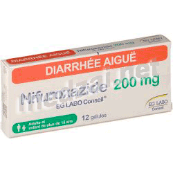 Nifuroxazide EG LABO CONSEIL 200 mg capsule EG LABO - LABORATOIRES EUROGENERICS (FRANCE)