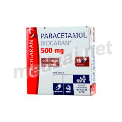 Paracetamol BIOGARAN 500 mg capsule BIOGARAN (FRANCE)