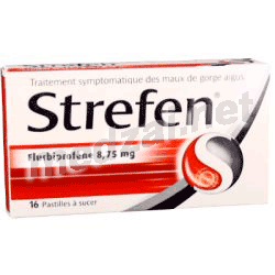 Strefen 8,75 mg пастилки RECKITT BENCKISER HEALTHCARE FRANCE (ФРАНЦИЯ)