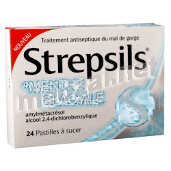 Strepsils MENTHE GLACIALE pastille RECKITT BENCKISER HEALTHCARE FRANCE (FRANCE)