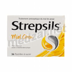 Strepsils MIEL CITRON pastille RECKITT BENCKISER HEALTHCARE FRANCE (FRANCE)