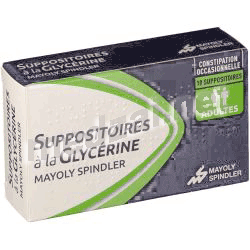 Suppositoires a la glycerine MAYOLY SPINDLER ADULTES suppositoire LABORATOIRES MAYOLY SPINDLER (FRANCE)