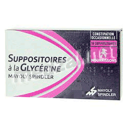 Suppositoires a la glycerine MAYOLY SPINDLER NOURRISSONS suppositoire LABORATOIRES MAYOLY SPINDLER (FRANCE)