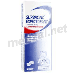 Surbronc expectorant ambroxol 30 mg таблетки Санофи-Авентис Франс (ФРАНЦИЯ)