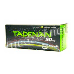 Tadenan 50 mg capsule MYLAN MEDICAL (FRANCE)