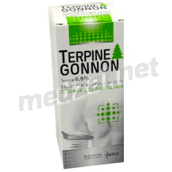 Terpine GONNON 0,5 % раствор MERCK MEDICATION FAMILIALE (ФРАНЦИЯ)