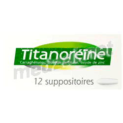 Titanoreine  suppositoire JOHNSON & JOHNSON SANTE BEAUTE FRANCE (FRANCE)