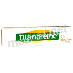 Titanoreine a la lidocaine 2 % crème JOHNSON & JOHNSON SANTE BEAUTE FRANCE (FRANCE)