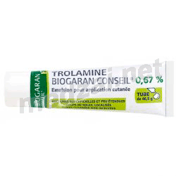 Trolamine BIOGARAN CONSEIL 0,67 % émulsion SOCIETE ALEPT (FRANCE)