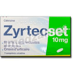 Zyrtec SET 10 mg comprimé UCB PHARMA (FRANCE)