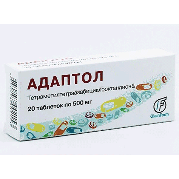 Adaptol  comprimé OLAINFARM (Lettonie)