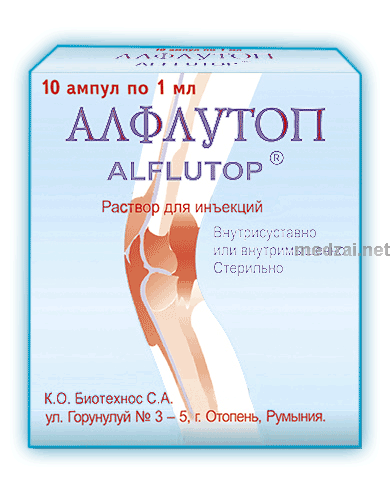 Alflutop  solution S.C. BIOTEHNOS (Roumanie)