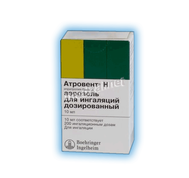 Атровент Н аэрозоль Берингер Ингельхайм Интернешнл ГмбХ (ГЕРМАНИЯ)