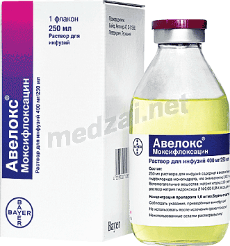 Avelox<sup>®</sup>  solution Bayer AG (ALLEMAGNE)