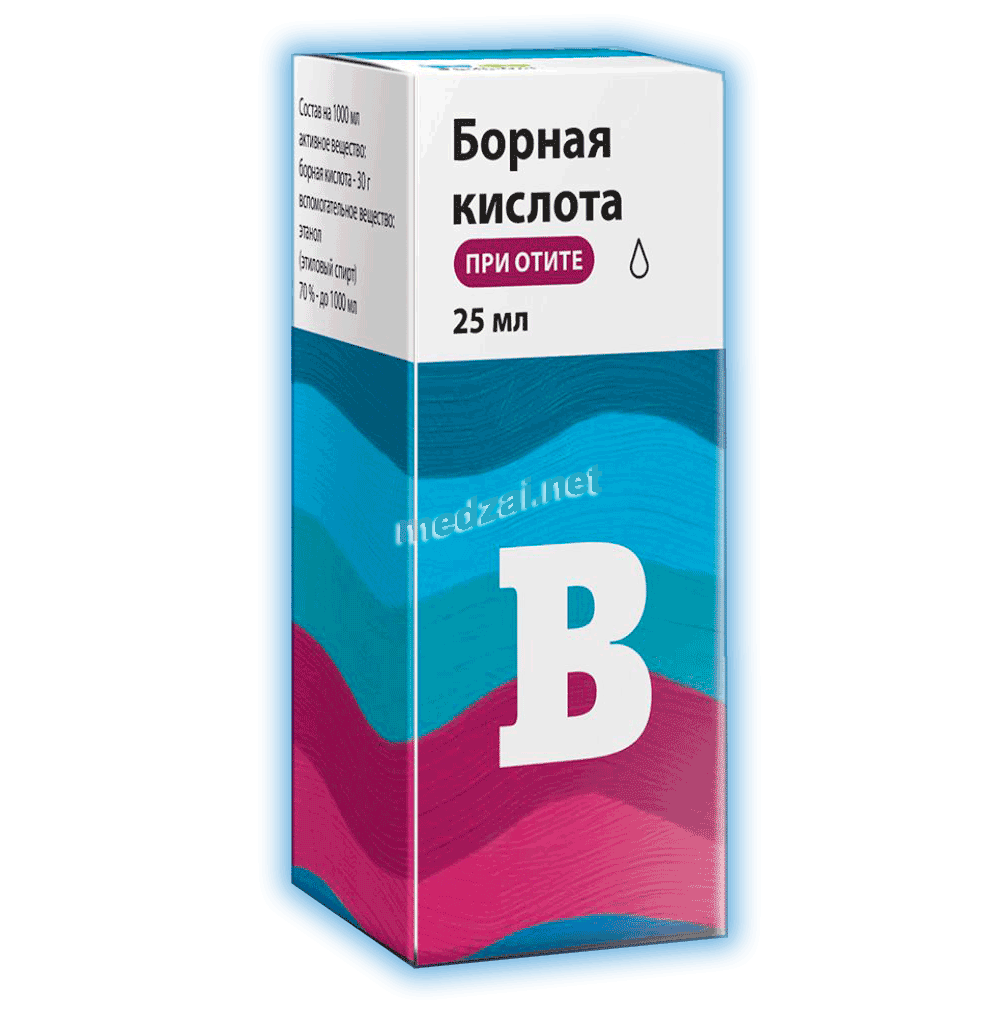 Boric acid  solution АО ПФК "Обновление" (Fédération de Russie)