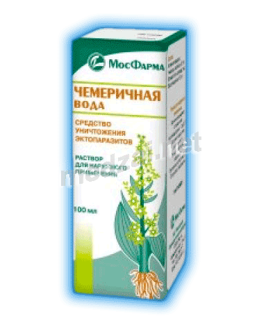 Aqua veratri  solution MosFarma (Fédération de Russie)