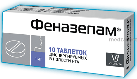 Phenazepam  comprimé Valenta Pharm (Fédération de Russie)